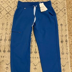 BRAND NEW FIGS (with the tag) Zamora Jogger Scrub Pants color Royale blue